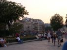  sur le parvis de Notre-Dame au début des années 2000.